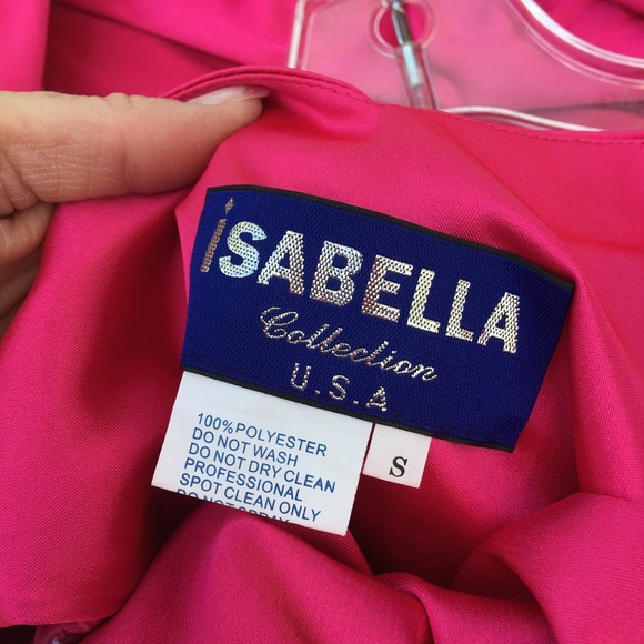 Isabella Hot Pink Prom Dress - Picture 8 of 8